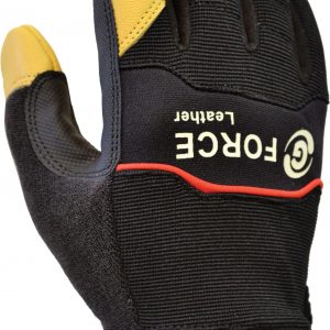 GML158a G-Force ‘Leather’ Mechanics Glove