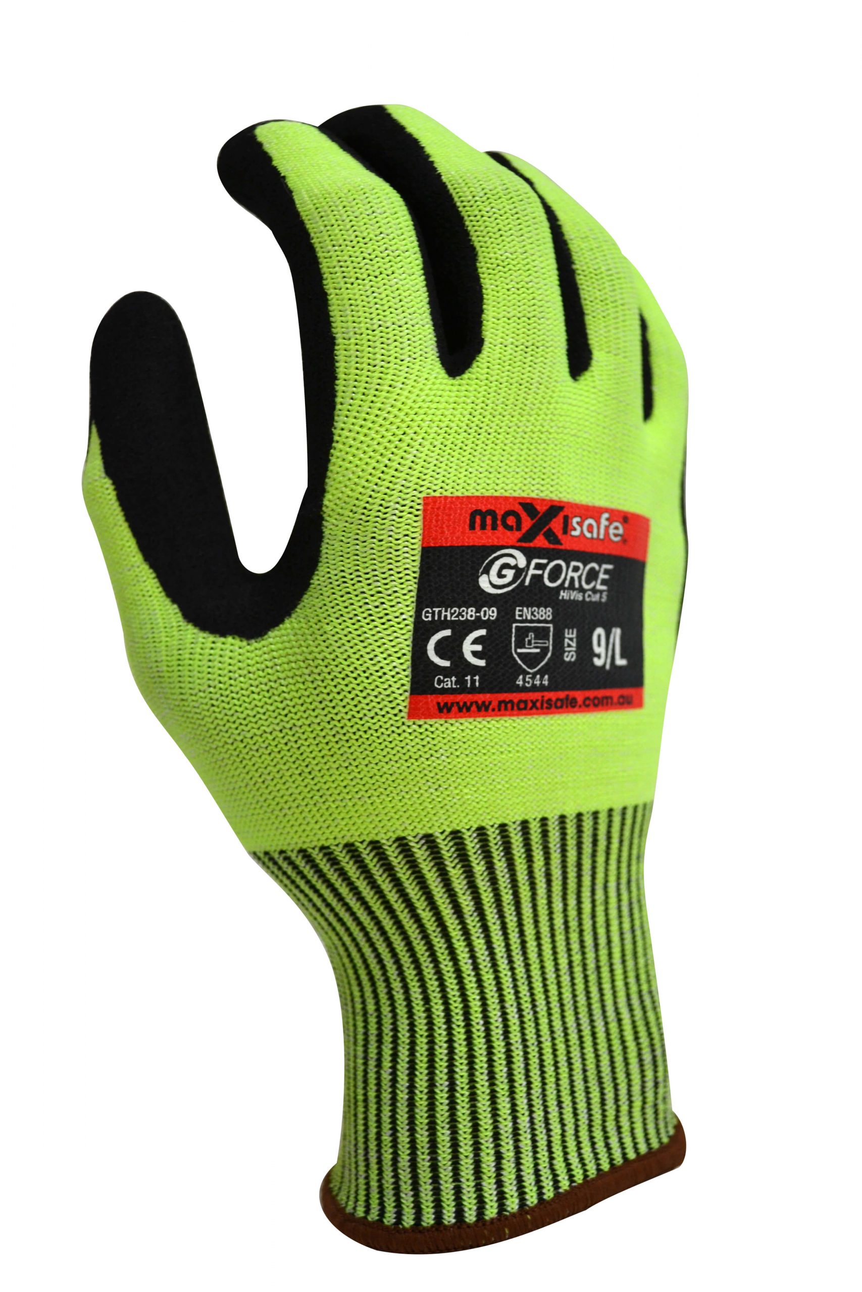 GTH238b G-Force HiVis Cut Level C Glove