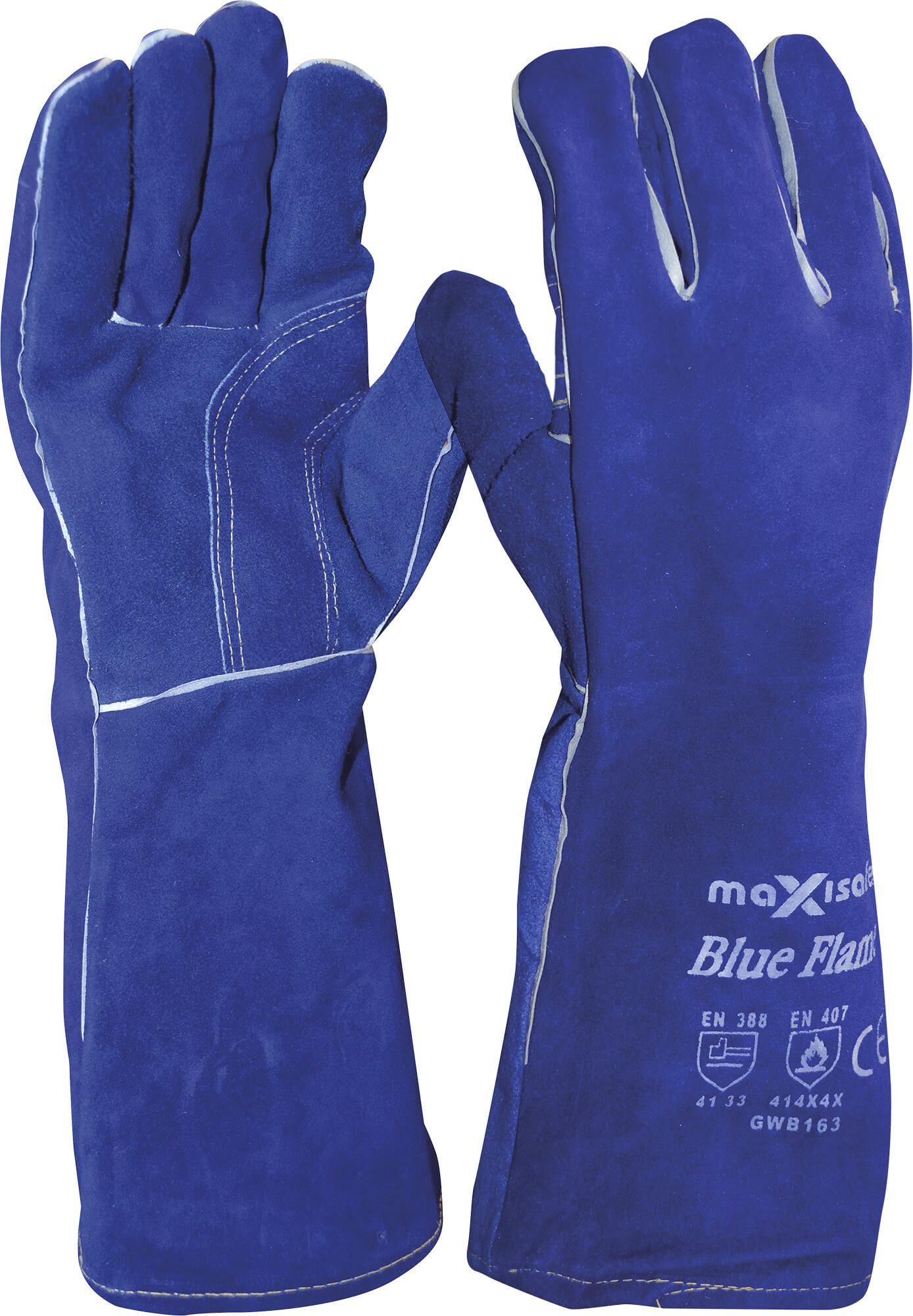 GWB163c ‘Blue Flame’ Premium Kevlar Welder’s Glove