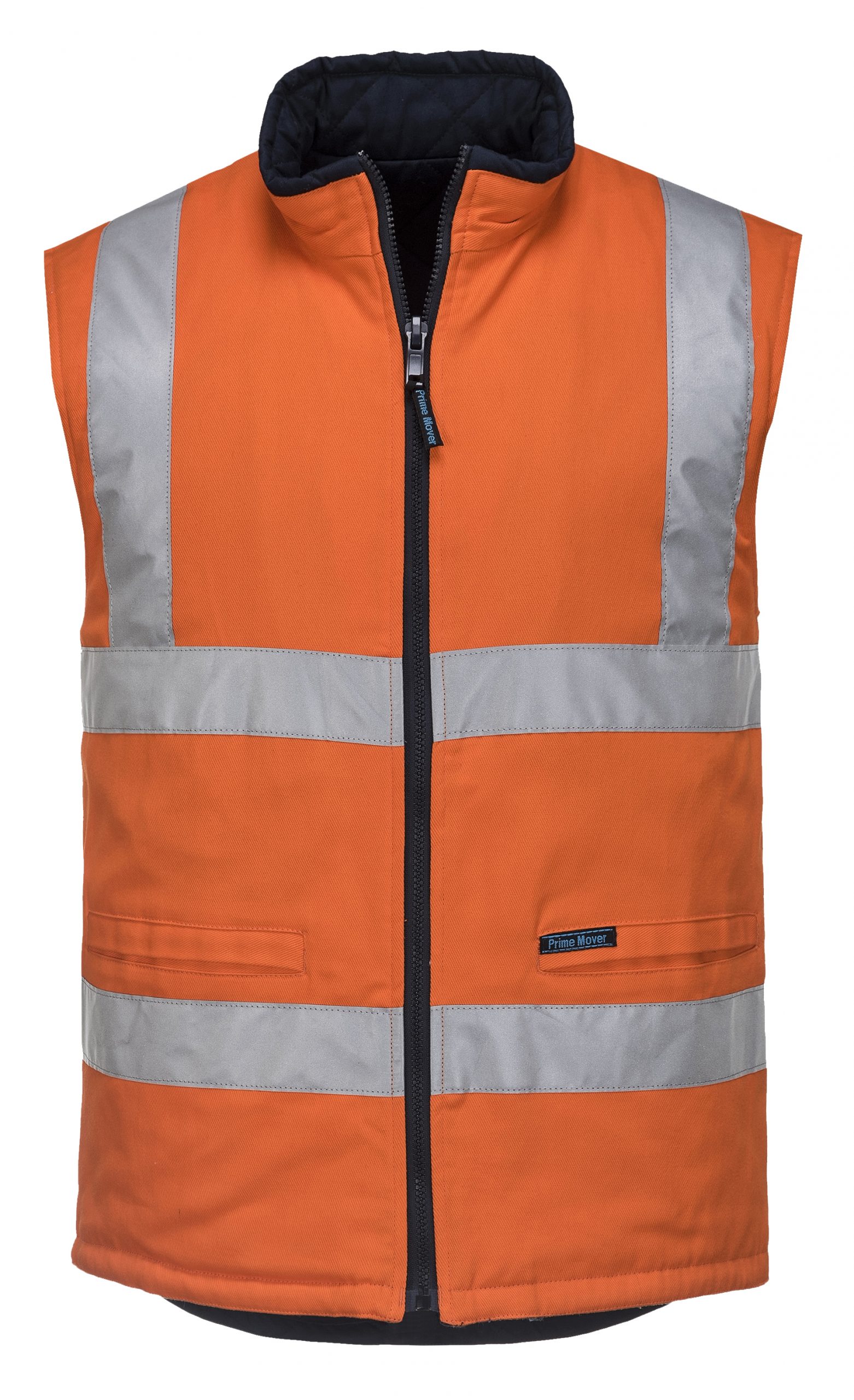 MV278 - 100% Cotton Reversible Vest O1