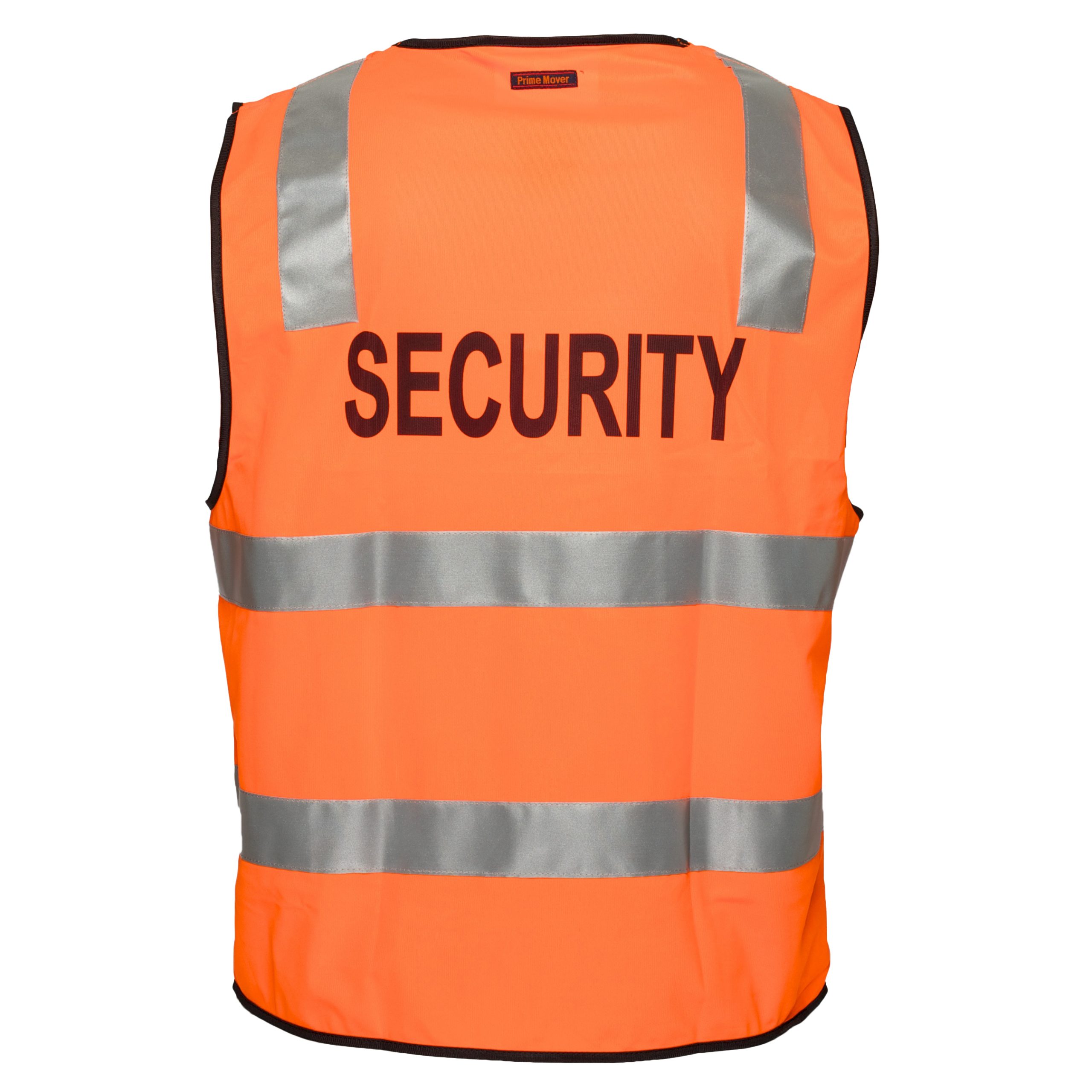 MZ108 - Day/Night Safety Vest with Tape - SECURITY O2