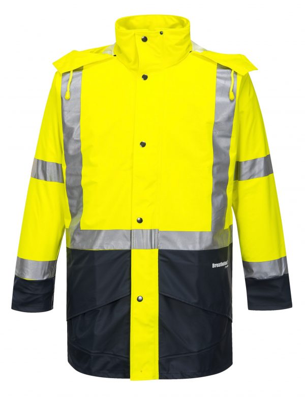 K8104 Farmers Hi-Vis Waterproof Jacket YEL