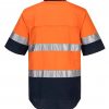 MA802 - Hi-Vis Two Tone Cotton Lightweight Short Sleeve Shirt with Tape ON2