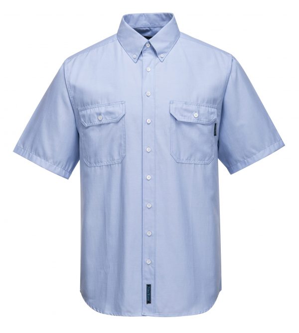 MS869 - Adelaide Shirt, Poly Cotton Short Sleeve, Light Weight