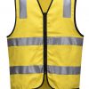 MW338 - 100% Cotton Day/Night Vest - Prime Mover YEL1
