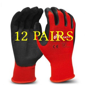 GNL156 - Red Knight Gripmaster Glove 12 Pairs