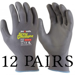 GNP136c - Grey Knight Glove 12 Pairs
