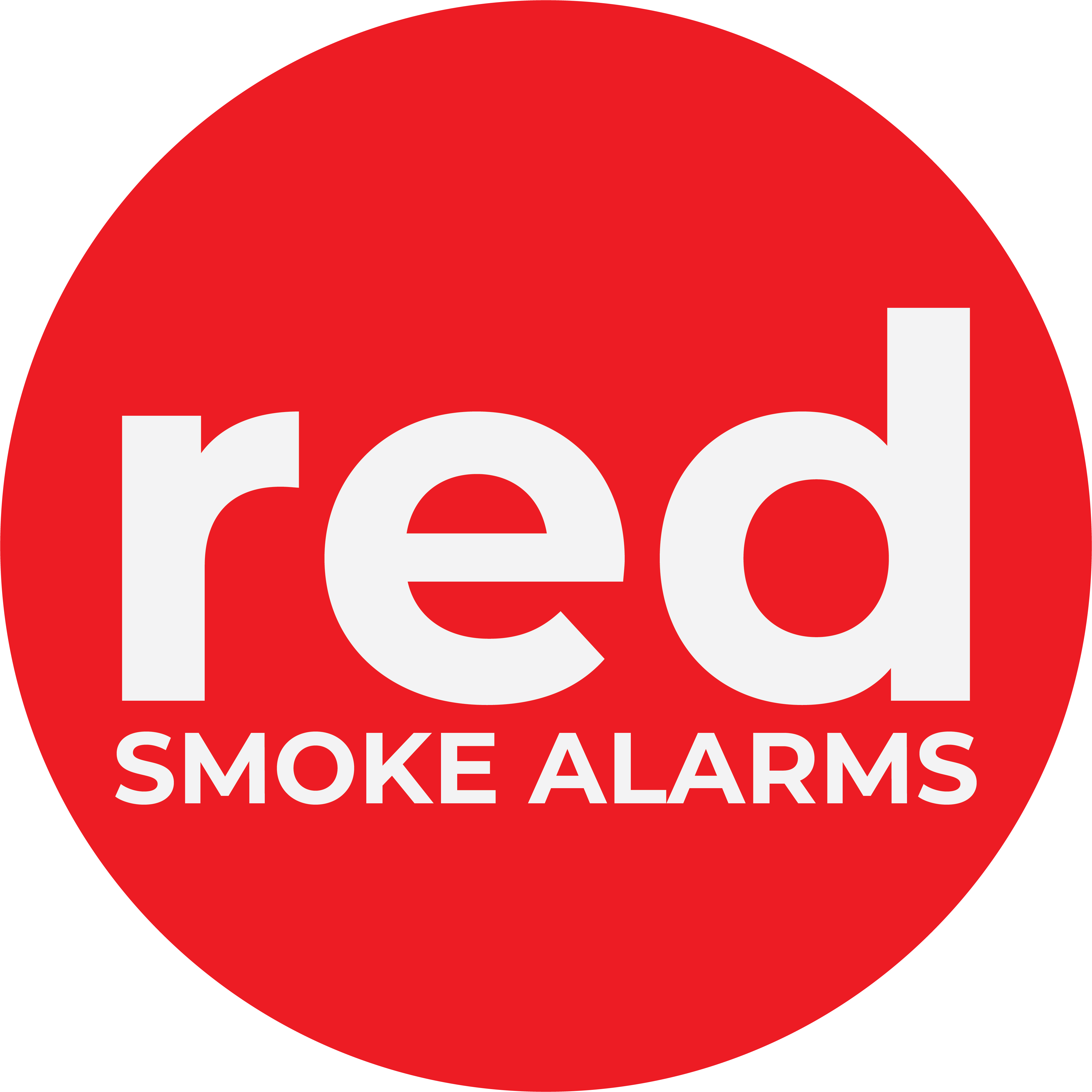 Red Smoke Alarms Logo