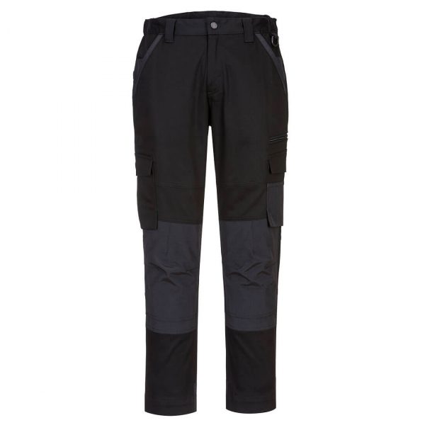 MP707 - Slim Fit Stretch Trade Pants - Black