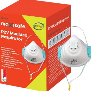 RES504 - Moulded P2 Respirator with Valve 3Pk