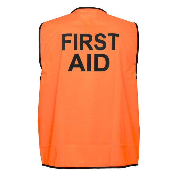 First Aid Hi-Vis Vest Class D (MV117) ORG