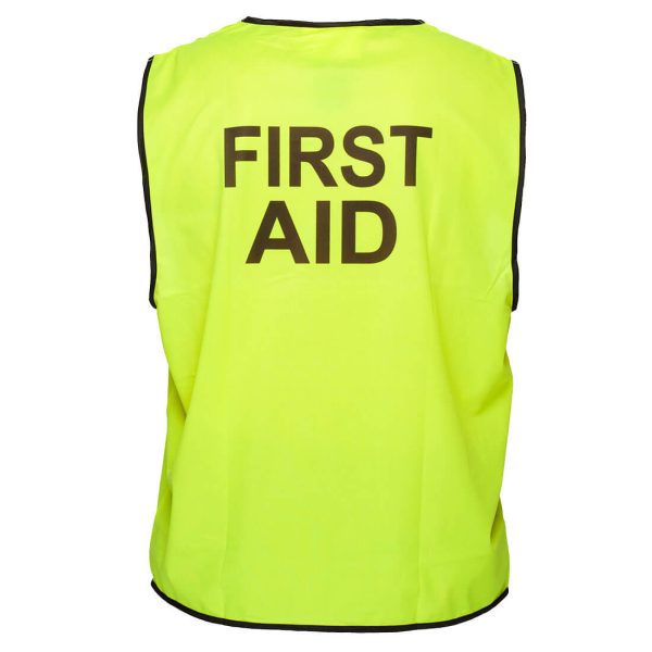 First Aid Hi-Vis Vest Class D (MV117) YEL