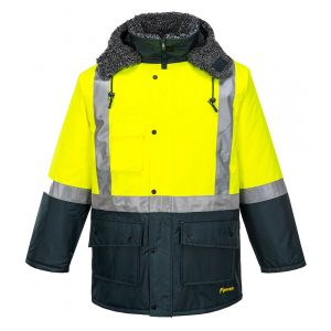 K8044 - Huski Freezer Jacket Yellow/Green