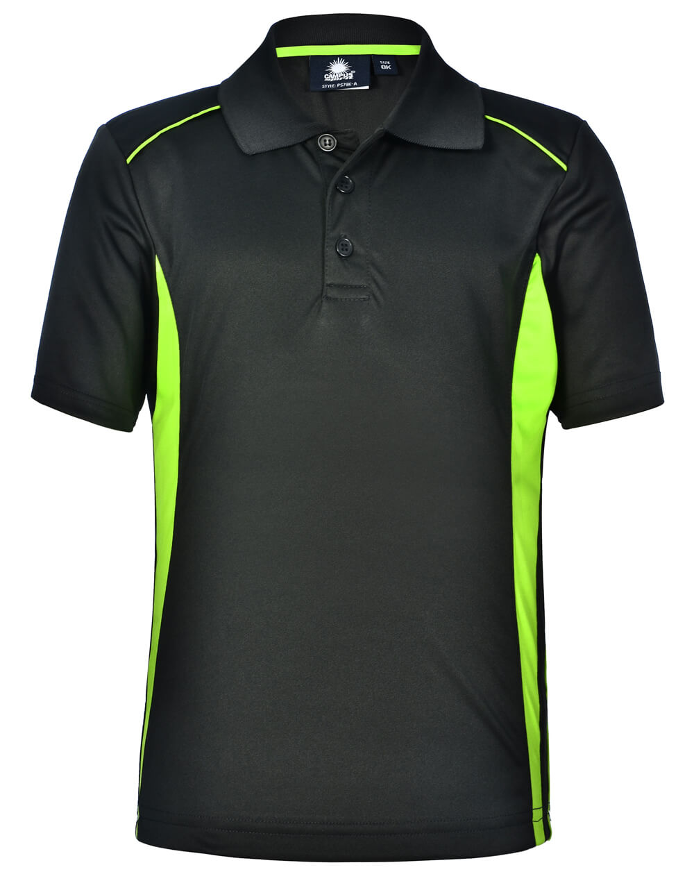 Kids Pursuit COOLDRY® Contrast Short Sleeve Polo (PS79K) | Runnymede Safety