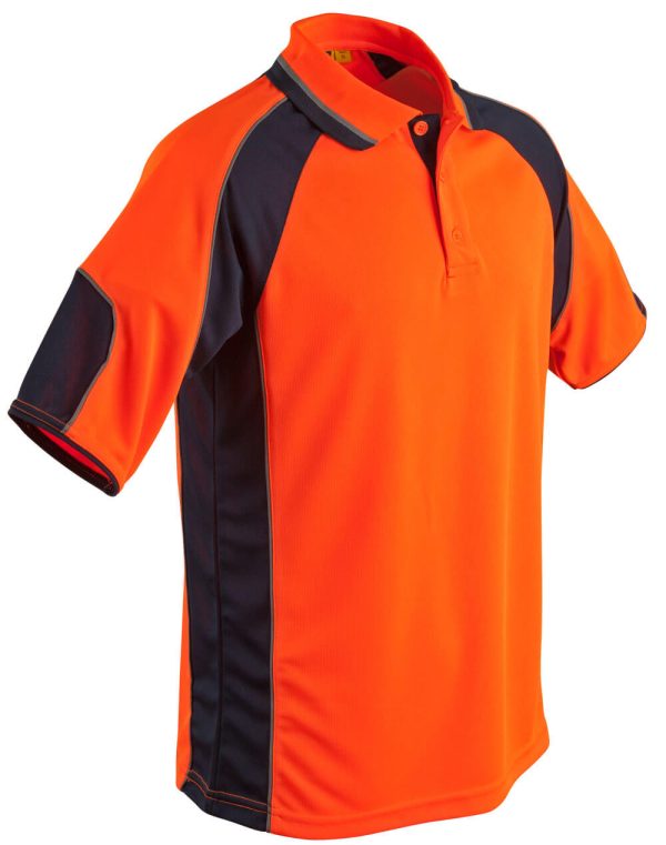 Unisex Hi-Vis CoolDry® Short Sleeve Polo (SW61) ORG