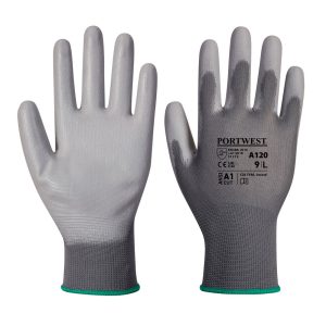A120 – PU Palm Glove GREY