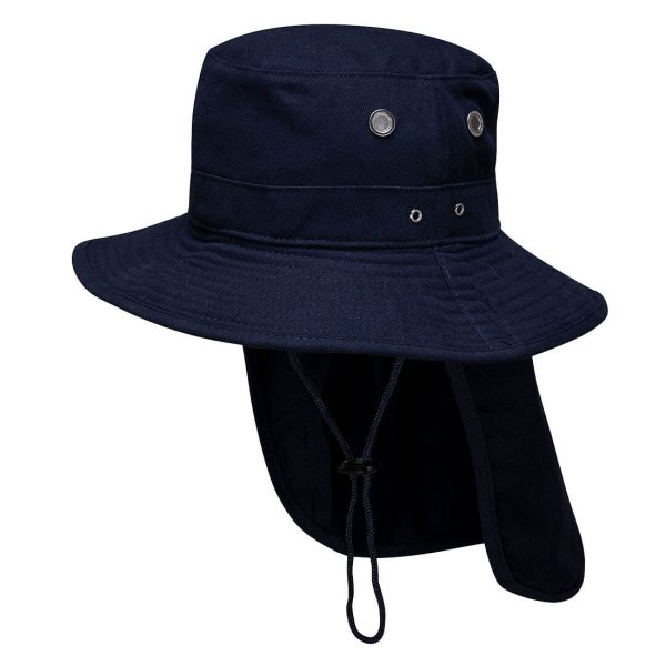 Wide Brim Hat (MC601) NAVY