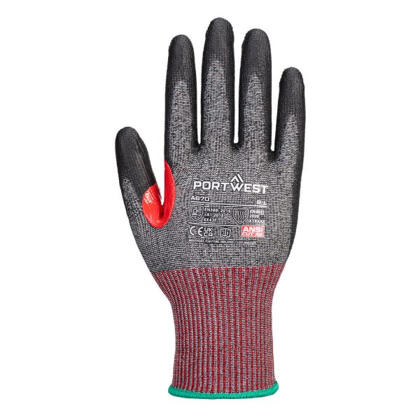 CS Cut F13 PU Cut Resistant Glove (A670)